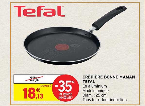 crêpière bonne maman tefal