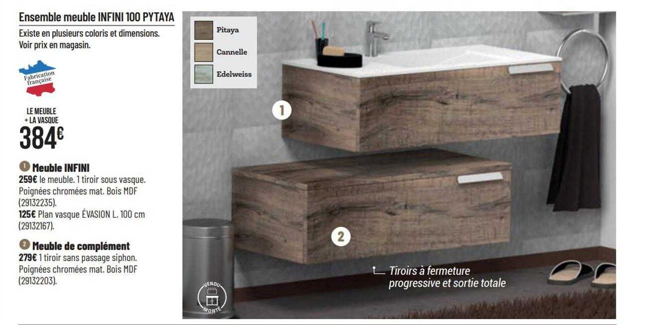ensemble meuble infini 100 pytaya