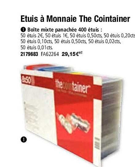 étuis à monnaie the cointainer