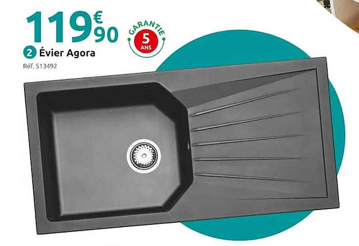 évier agora