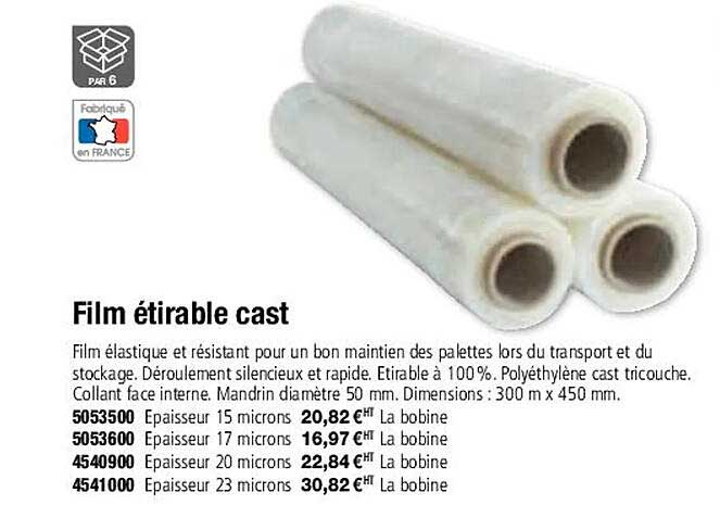film étirable cast