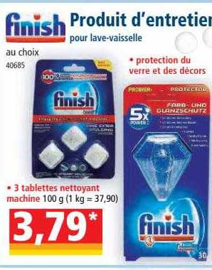 finish produit d'entretien