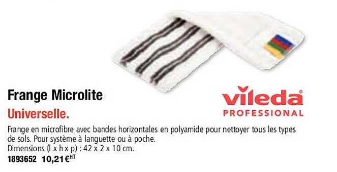 Frange Microlite Vileda Professional