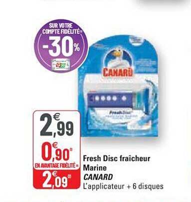 Fresh Disc Fraîcheur Marine Canard