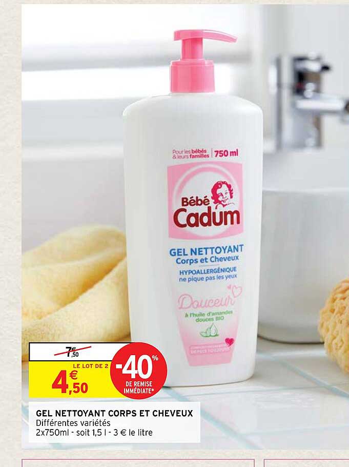 Gel Nettoyant Corps Et Cheveux