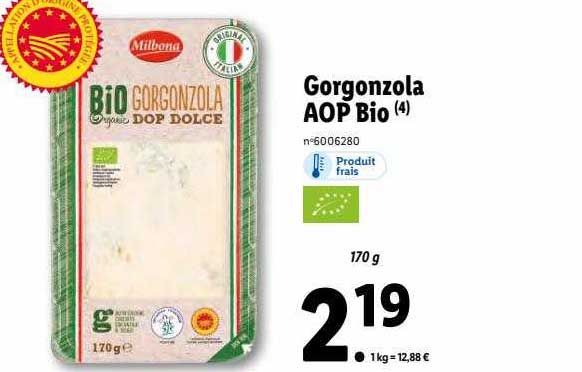 Gorgonzola Aop Bio