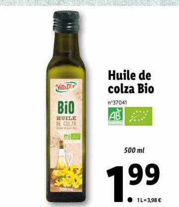 Huile De Colza Bio