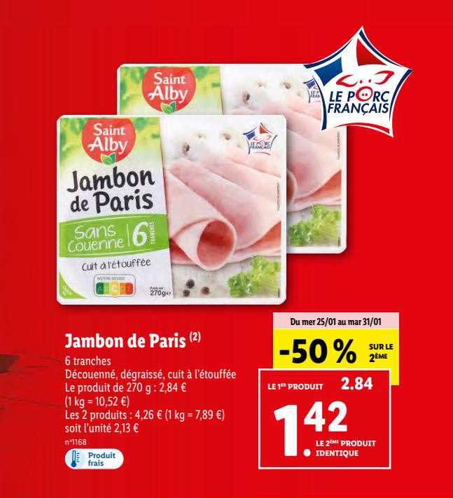 jambon de paris saint alby