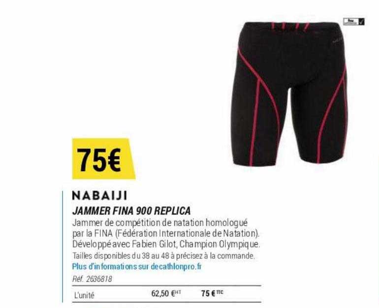 jammer fina 900 replica nabaiji