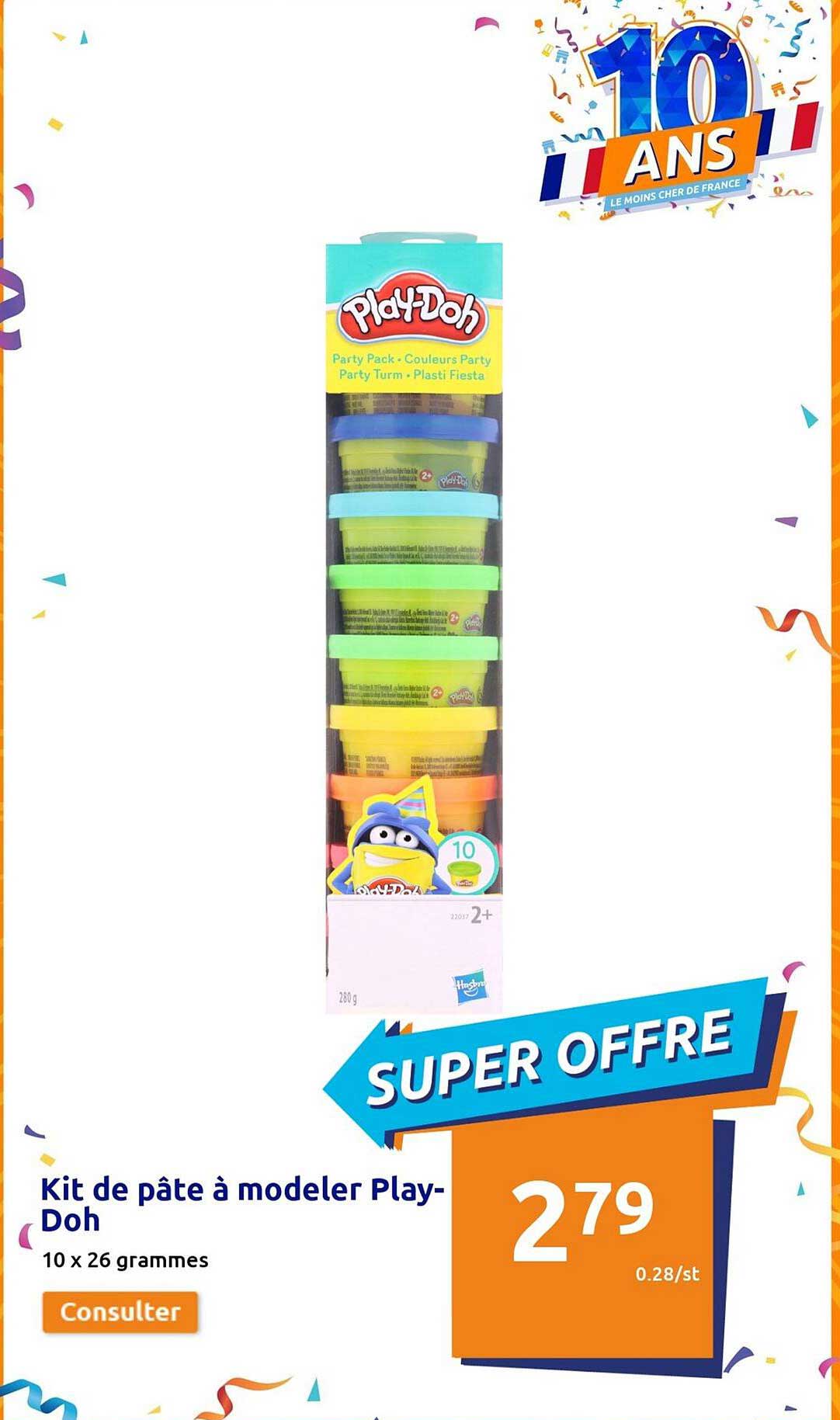 kit de pâte à modeler play-doh