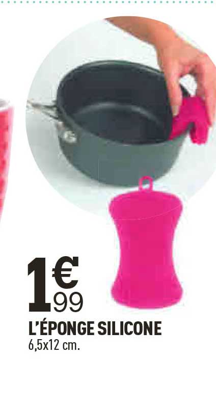 L'éponge Silicone