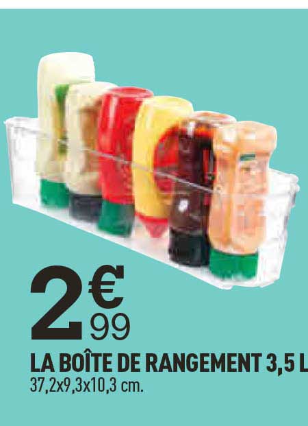 La Boîte De Rangement 3,5 L