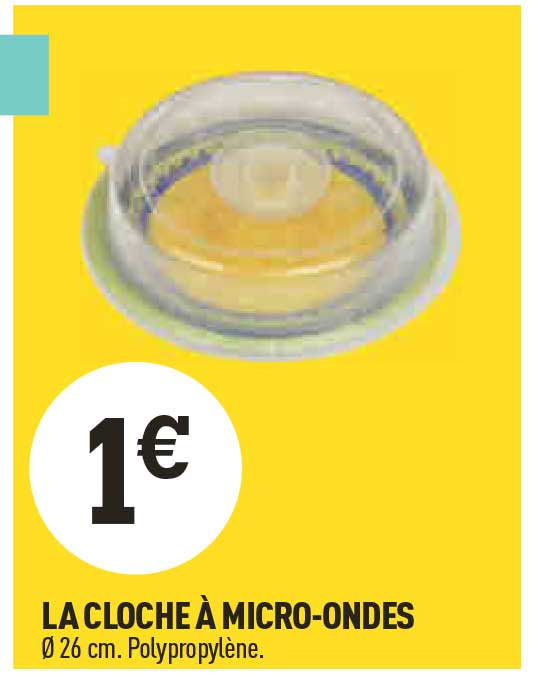 la cloche à micro-ondes