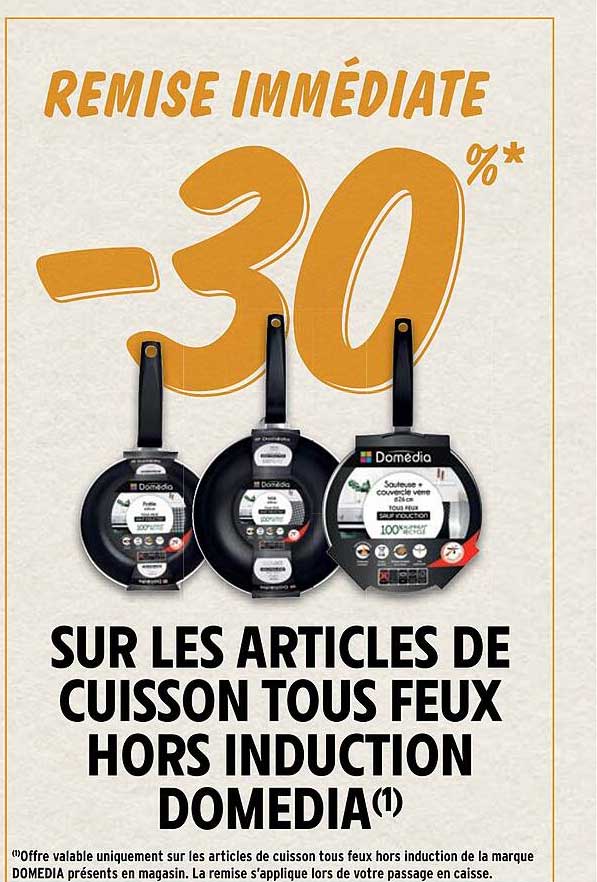 les articles de cuisson tous feux hors induction domédia