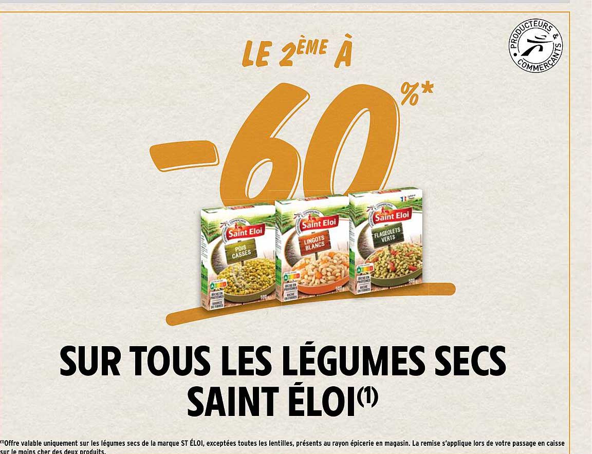 les légumes secs saint éloi