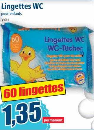 Lingettes Wc