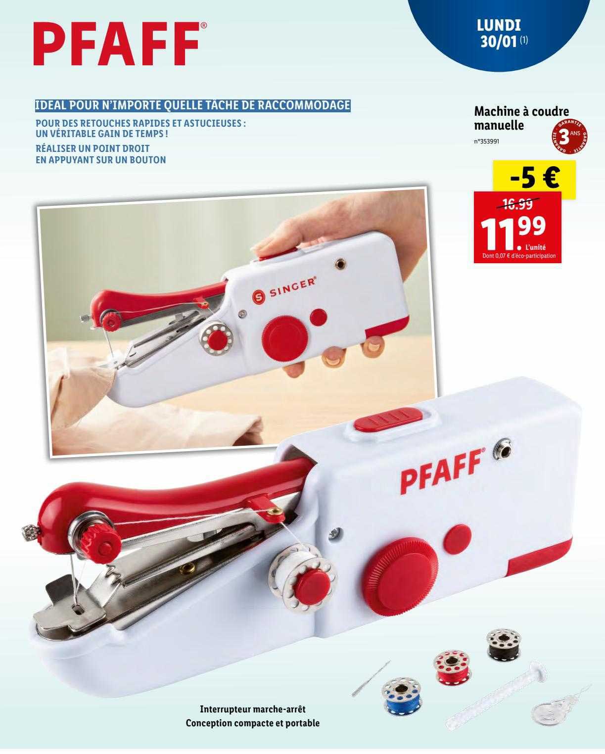 machine à coudre manuelle singer