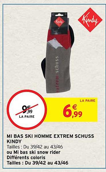 mi bas ski homme extrem schuss kindy