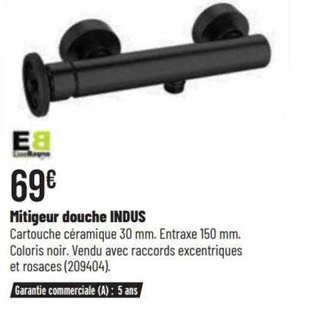 mitigeur douche indus