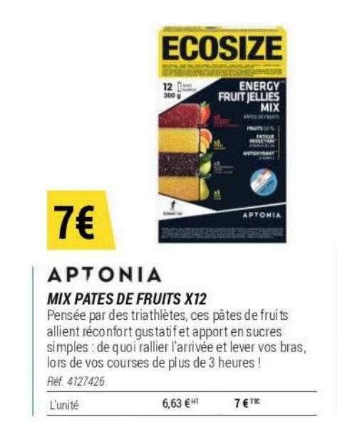 mix pates de fruits x12 aptonia