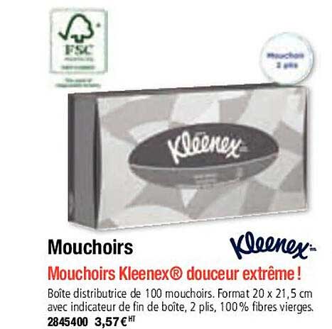 Mouchoirs Kleenex