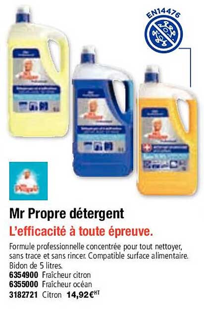 mr propre détergent