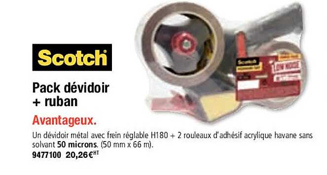 Pack Dévidoir + Ruban Scotch