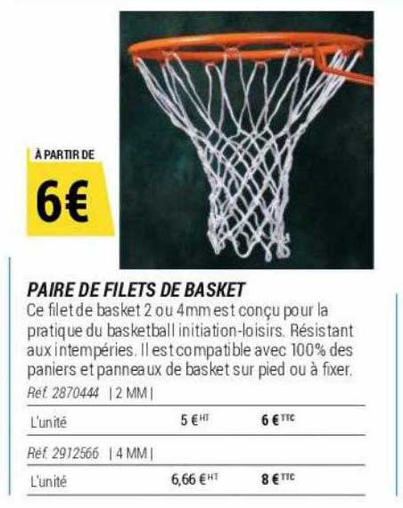 Paire De Filets De Basket