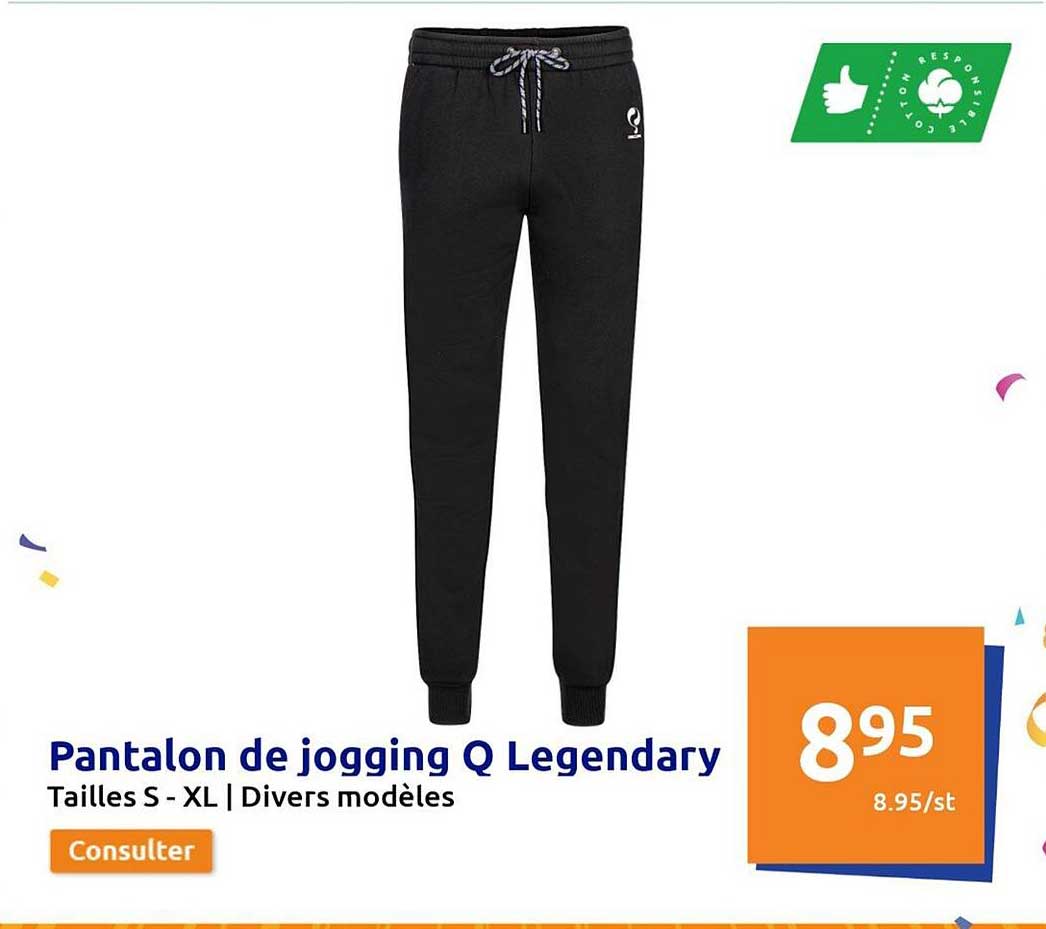 pantalon de jogging q legendary