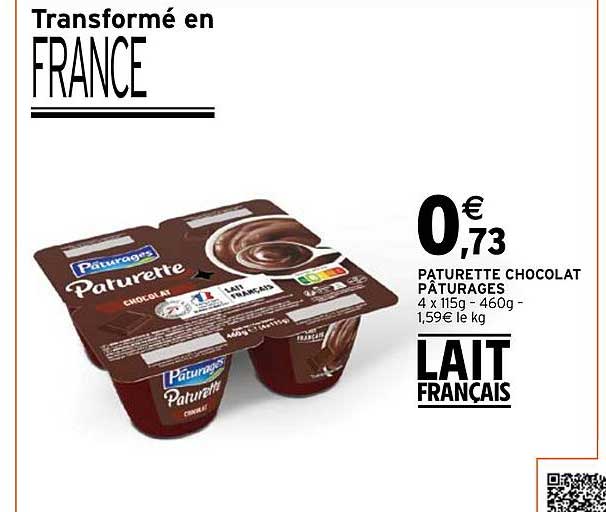 Paturette Chocolat Pâturages