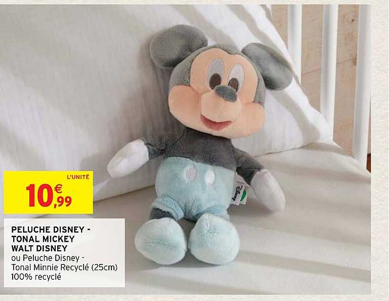 peluche disney - tonal mickey walt disney