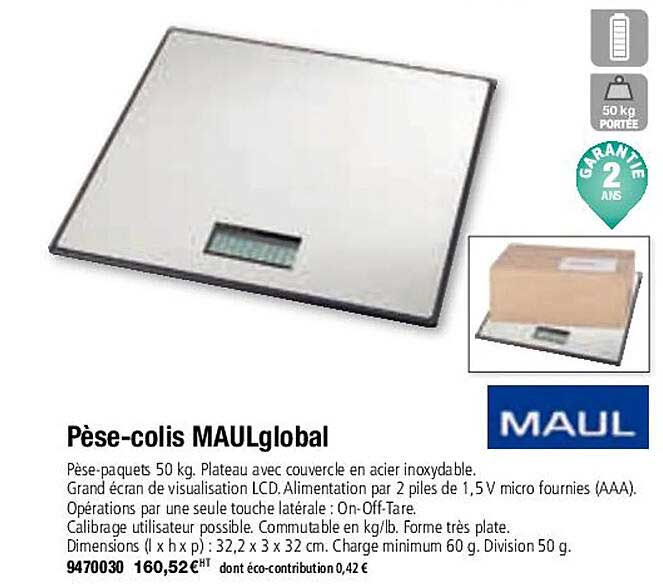 pèse-colis maul global
