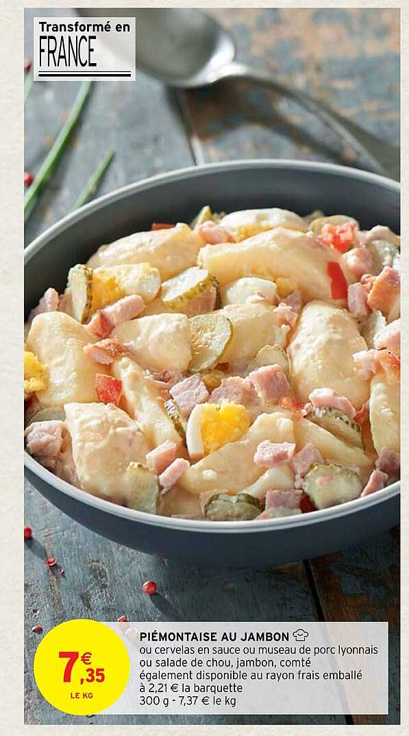 Piémontaise Au Jambon