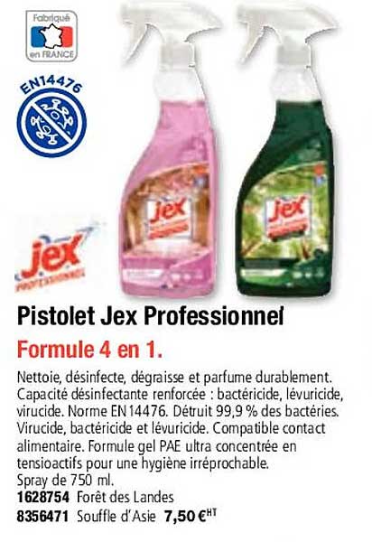 Pistolet Jex Professionnel