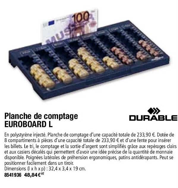 planche de comptage euroboard l durable