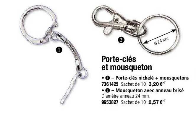 Porte-clés Et Mousqueton