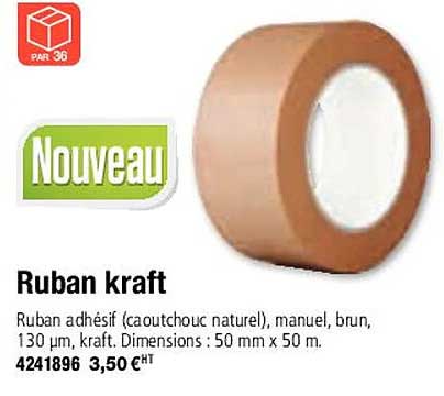 Ruban Kraft