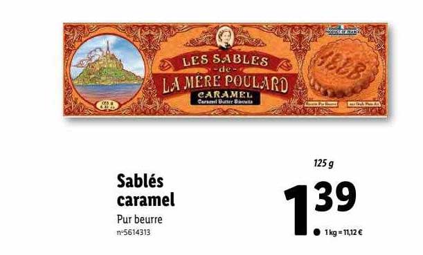 Sablés Caramel