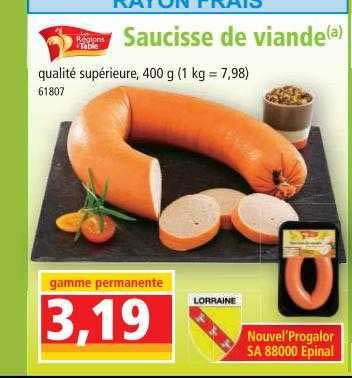 Saucisse De Viande