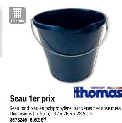 seau 1er prix thomas