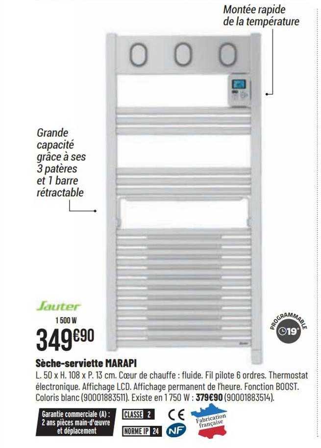 sèche-serviette marapi