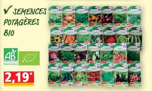 semences potagères bio