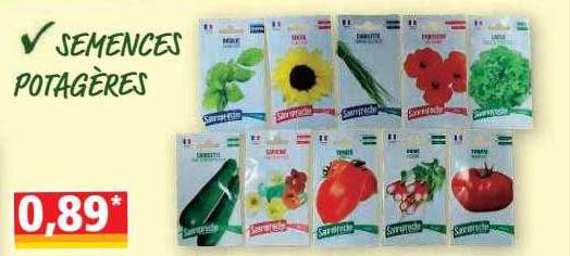 semences potagères