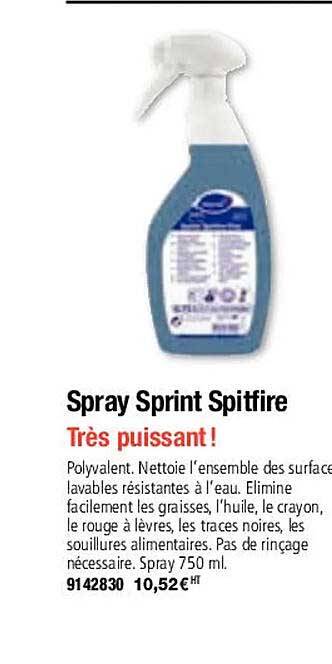 Spray Sprint Spitfire