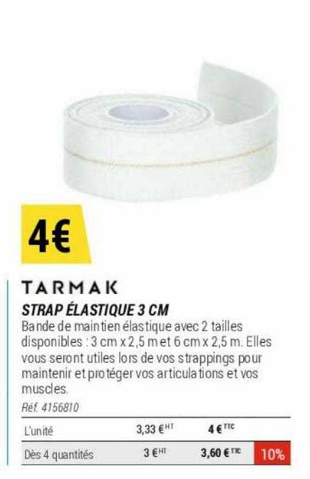 Strap élastique 3 Cm Tarmak