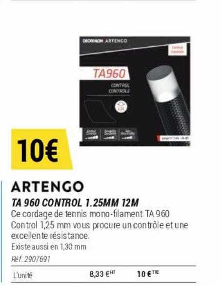 ta 960 control 1.25 mm 12 m artengo