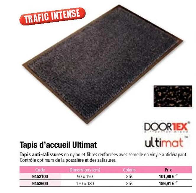 tapis d'accueil ultimat