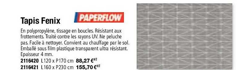 tapis fenix paperflow