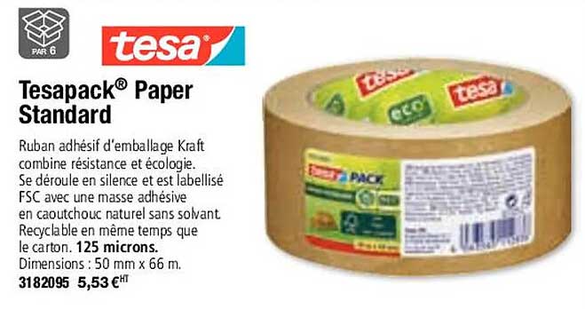 tesapack paper standard tesa