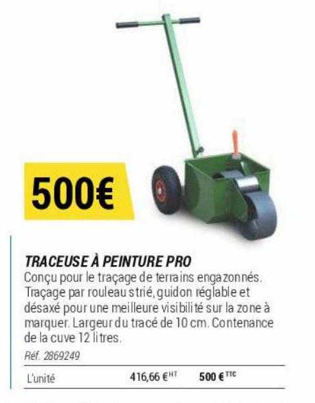 traceuse à peinture pro